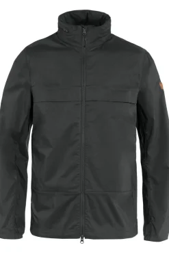 Outlet Fjällräven Softshell Jas Abisko Hike M Dark Grey