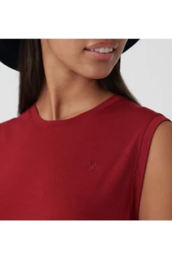 Best Fjällräven Top Abisko Wool Tank W Pomegranate Red