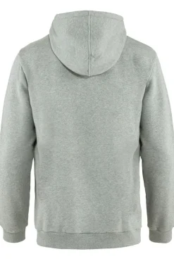 Online Fjällräven Trui Logo Hoodie M Grey-Melange