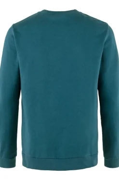 Online Fjällräven Trui Logo Sweater M Deep Sea