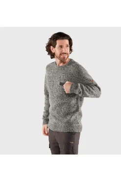 Fashion Fjällräven Trui Lada Round-Neck Sweater M Grey