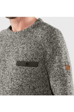 Fashion Fjällräven Trui Lada Round-Neck Sweater M Grey