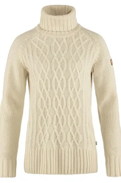 Trui Övik Cable Knit Roller Neck W-Fjällräven Online