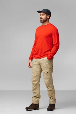 T-Shirt Abisko Day Hike Ls Tee-Fjällräven Hot