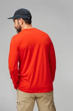 T-Shirt Abisko Day Hike Ls Tee-Fjällräven Hot