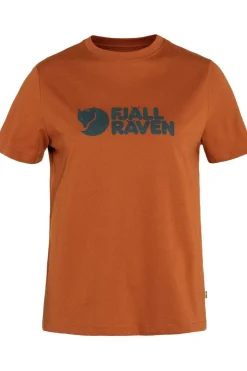 Hot Fjällräven T-Shirt Logo Terracotta Brown