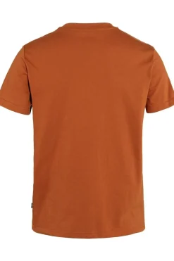 Hot Fjällräven T-Shirt Logo Terracotta Brown