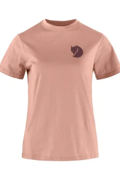 Fashion Fjällräven T-Shirt Fox Boxy Logo Tee W Dusty Rose