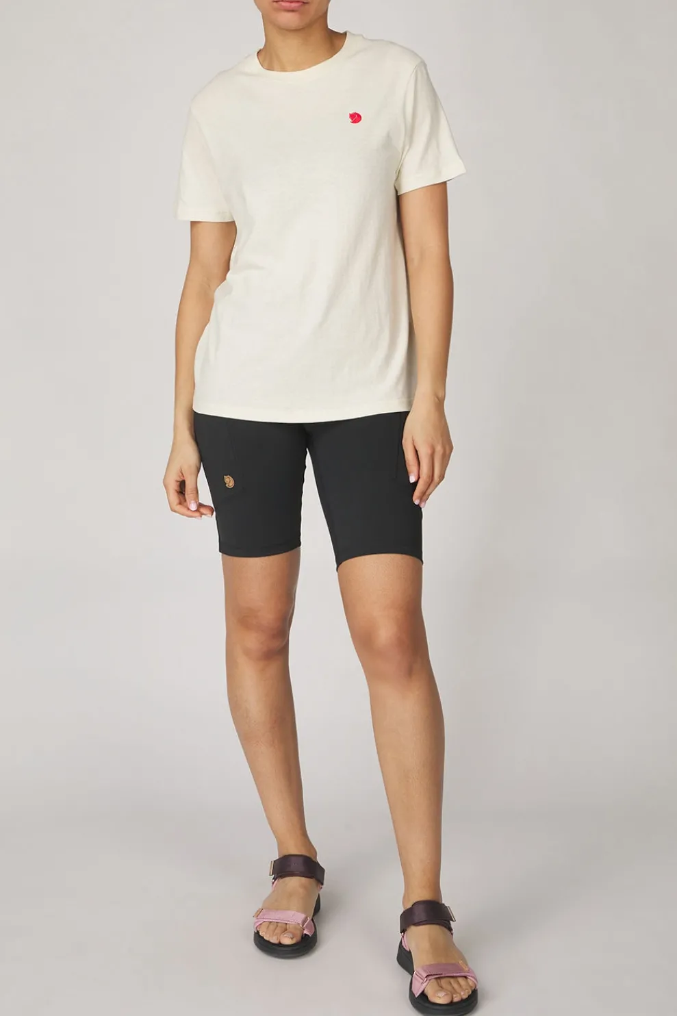 Discount Fjällräven T-Shirt Hemp Blend Tee Chalk White