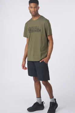 T-Shirt Lush Logo Tee-Fjällräven New