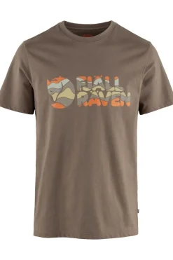 T-Shirt Multicolor Logo T-Shirt M-Fjällräven Hot