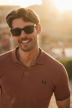 New Fred Perry Polo The Cinnamon/Crbrick