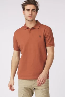 New Fred Perry Polo The Cinnamon/Crbrick