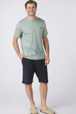 Clearance Fred Perry T-Shirt Ringer Dark Navy