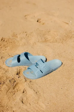 Clearance FREEDOM MOSES Slipper Lagoon Slide blue