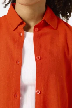 Sale Garcia Hemd C52631 Manderin Red