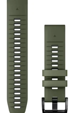 New Garmin Quickfit 22 MM Silicone Band Moss/Graphite