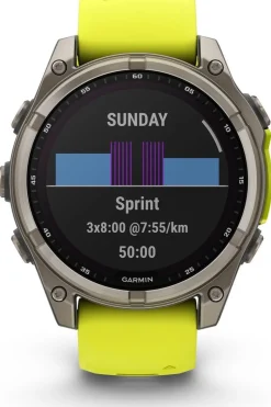 Sporthorloge Fenix 8 47mm Saffier Solar-Garmin Hot