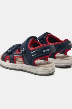 Fashion Geox Sandalen J Sandal Alen B.A. Navy/Red