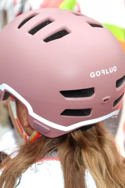 New Gofluo Fietshelm Maze Soft Pink