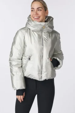 New Goldbergh Ski-Jas Womens Soleil Ski Jacket Silver