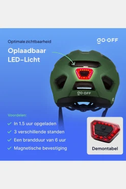 Sale Gooff Fietshelm Rider Khaki