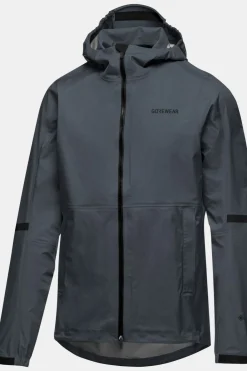 Outlet GOREWEAR Regenjas Lupra Gore-Tex Hooded Jacket Mens Lab Graphite
