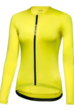 Sale GOREWEAR T-Shirt Spinshift Long Sleeve Jersey Womens yellow