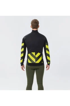 Best GOREWEAR Windstopper C5 Gtx I Signal Thermo Jacket Black / Neon Yellow