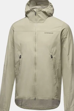 Windstopper Fernflow Hooded Windbreaker Mens-GOREWEAR New