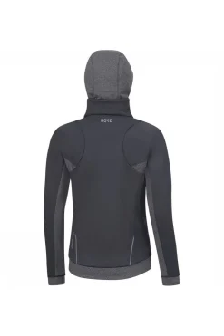 Clearance GOREWEAR Windstopper R3 Women Thermo Hoodie dark grey