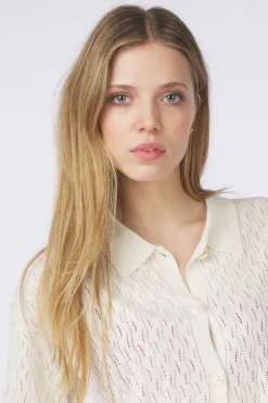 Best Grace&Mila Cardigan Pao_12881 Ecru