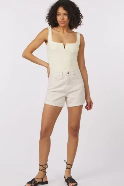 Online Grace&Mila Short Rice_13063 Ecru