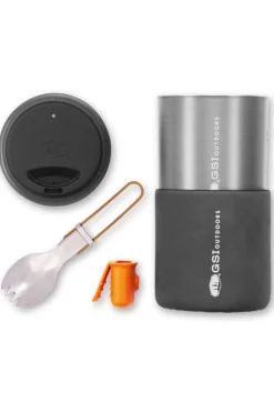 Hot GSI Outdoors Kookgerei Halulite Minimalist dark grey/orange