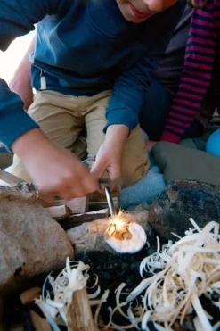 New Haba Speelgoed Fire Starter Set light brown/silver