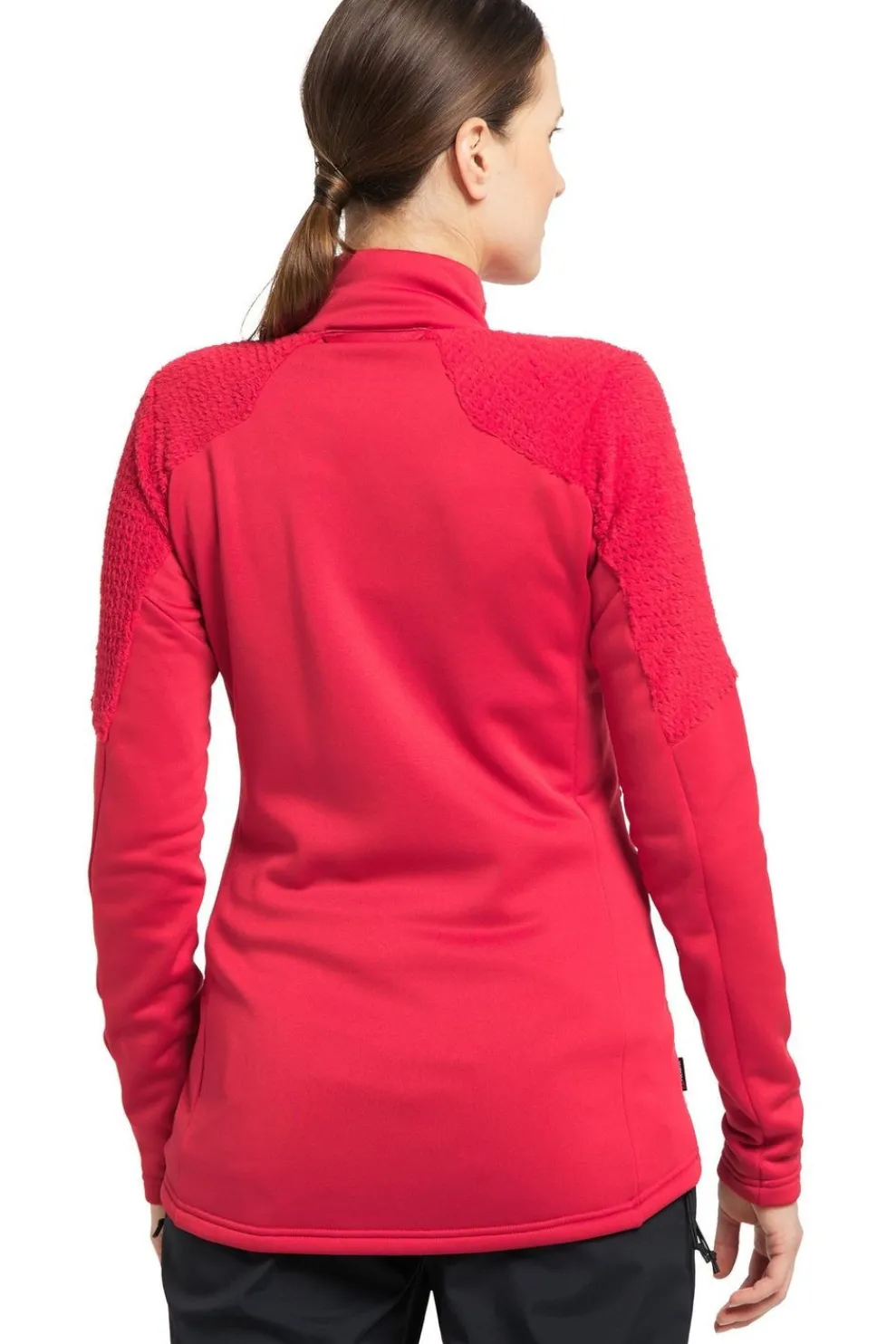 Fashion Haglöfs Fleece Touring Mid Jacket Women Scarlet Red
