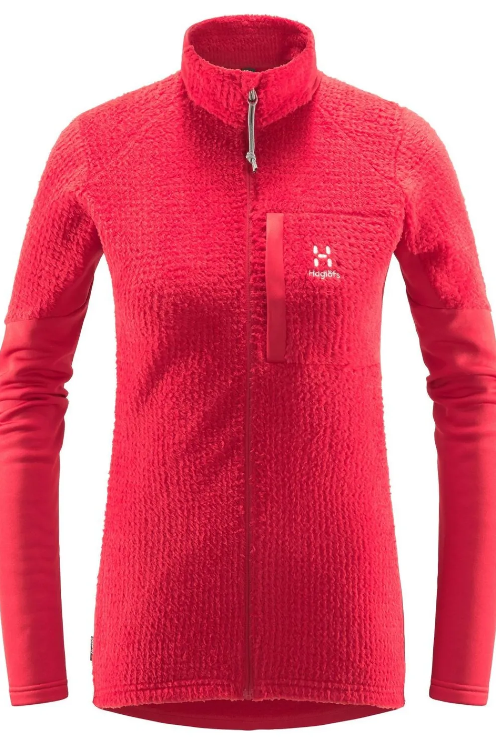 Fashion Haglöfs Fleece Touring Mid Jacket Women Scarlet Red