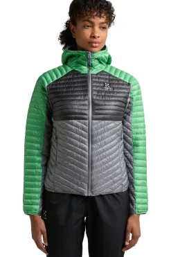 Fashion Haglöfs Jas L.I.M Mimic Hood Women Concrete/Magnetite