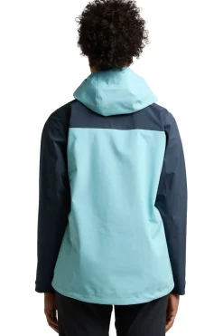 Best Haglöfs Regenjas Front Proof Women Frost Blue/Tarn Blue