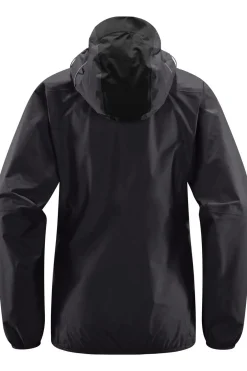 Best Haglöfs Regenjas L.I.M Critus Gtx Active Jacket Women Magnetite/True Black