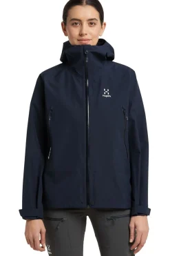 Discount Haglöfs Regenjas Roc Gore-Tex Tarn Blue Solid