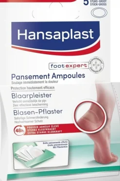 Blaarpleisters 5PCS LARGE-Hansaplast Discount