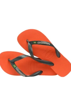 Outlet Havaianas Slipper Brasil Logo Sunset Orange