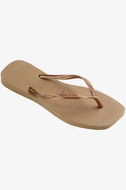Slippers Slim Square Logo Metallic-Havaianas Fashion