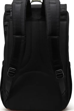 Sale Herschel Supply Dagrugzak Little America Backpack 30L Black/Four Leaf
