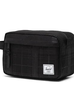 New Herschel Supply Toilettas Chapter Travel Kit Plaid Emboss