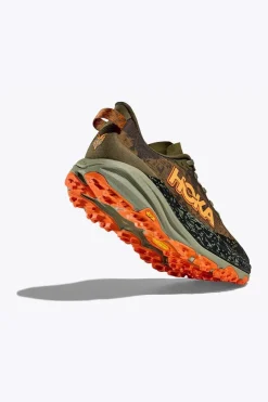 Outlet Hoka Trailschoenen Speedgoat 6 Antique Olive/Squash