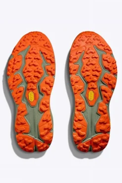 Outlet Hoka Trailschoenen Speedgoat 6 Antique Olive/Squash