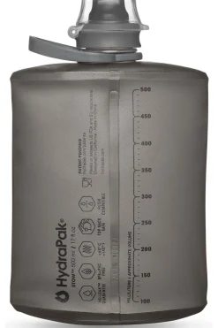 New HydraPak Drinksysteem Stow 500Ml Mammoth Grey