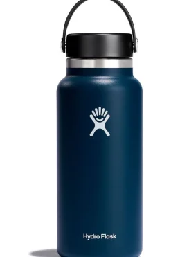 Best Hydro Flask Drinkfles Wide Mouth 32Oz/945Ml W/Flex Cap Indigo